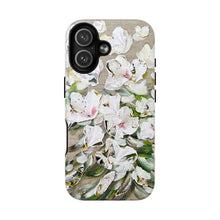 Load image into Gallery viewer, White Apple Blossom Phone Case | Tough Magnetic Case