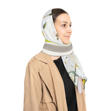 Load image into Gallery viewer, Pink and Yellow Flower Butterfly Scarf