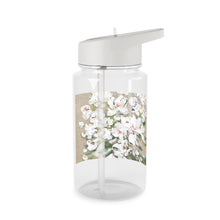 Load image into Gallery viewer, White Blossom Bouquet Tritan Water Bottle | Floral Spring Flowers
