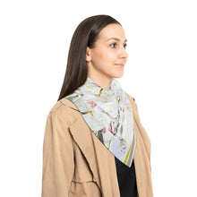 Load image into Gallery viewer, Pink and Yellow Flower Butterfly Scarf
