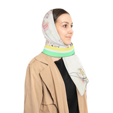 Load image into Gallery viewer, Pink Flower Butterfly Scarf
