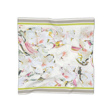 Load image into Gallery viewer, Pink and Yellow Flower Butterfly Scarf
