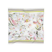 Load image into Gallery viewer, Pink and Yellow Flower Butterfly Scarf
