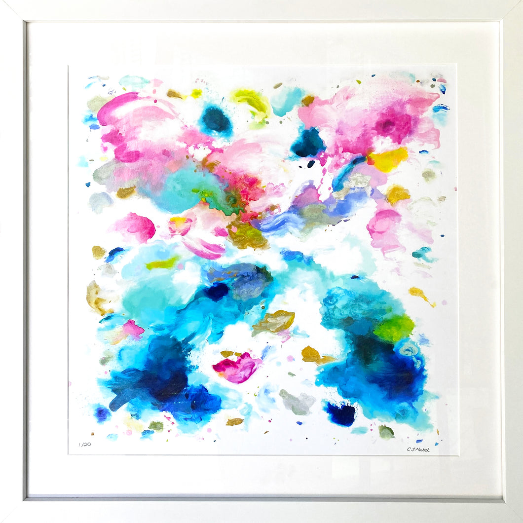 Now Everything's Vivid #3 (Limited Edition Print framed in ArtGlass)